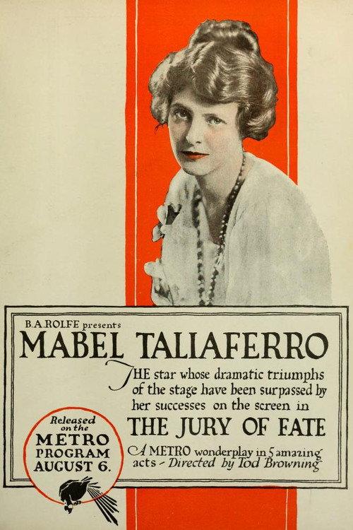 The Jury of Fate 1917 official movie poster