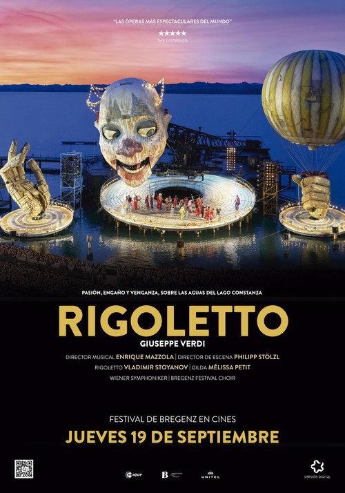 Rigoletto - Fesival de Bregenz 2020 official movie poster