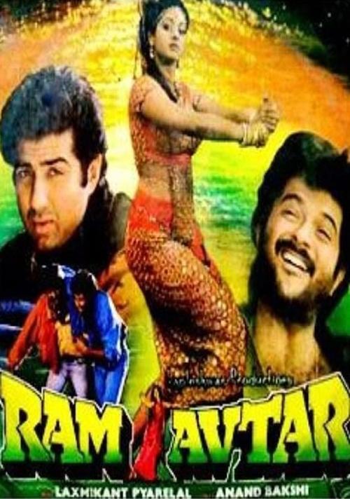 Ram-Avtar 1988 official movie poster