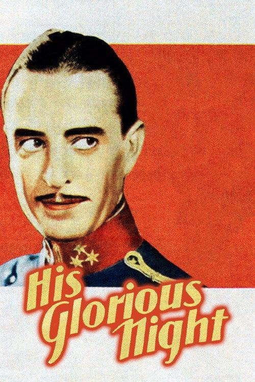 His Glorious Night 1929 official movie poster