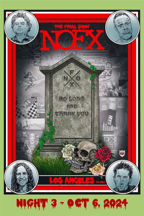 NOFX: The Final Show (Night 3) Oct 6, 2024 2024 official movie poster