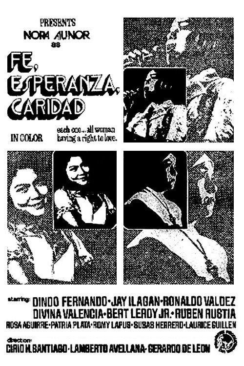 Fe, Esperanza, Caridad 1974 official movie poster