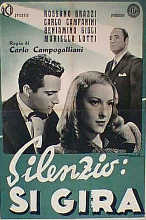 Silenzio, si gira! 1943 official movie poster