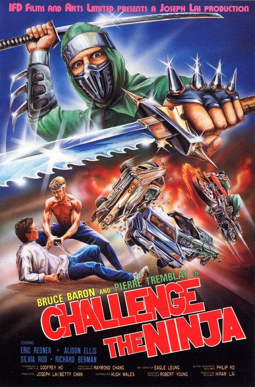 Challenge of the Ninja 1986 official movie poster