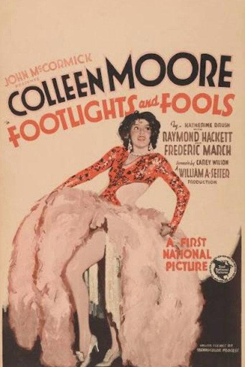 Footlights and Fools 1929 official movie poster