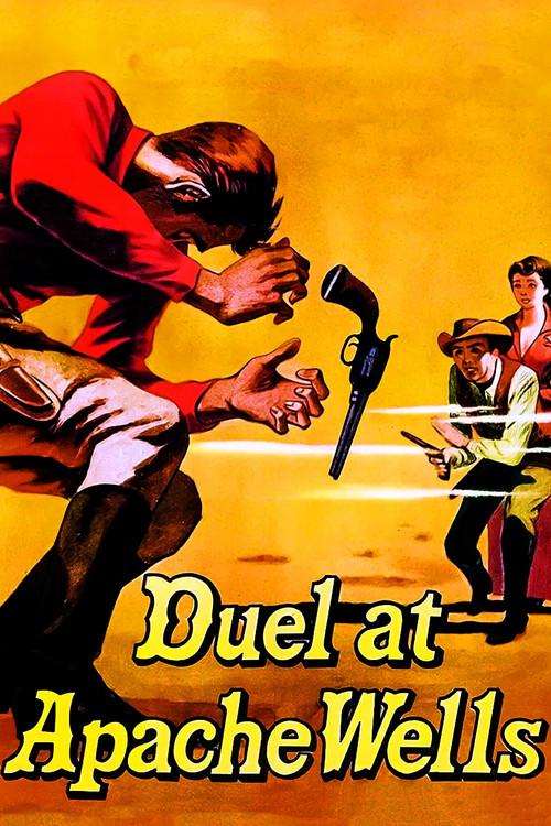 Duel at Apache Wells 1957 official movie poster