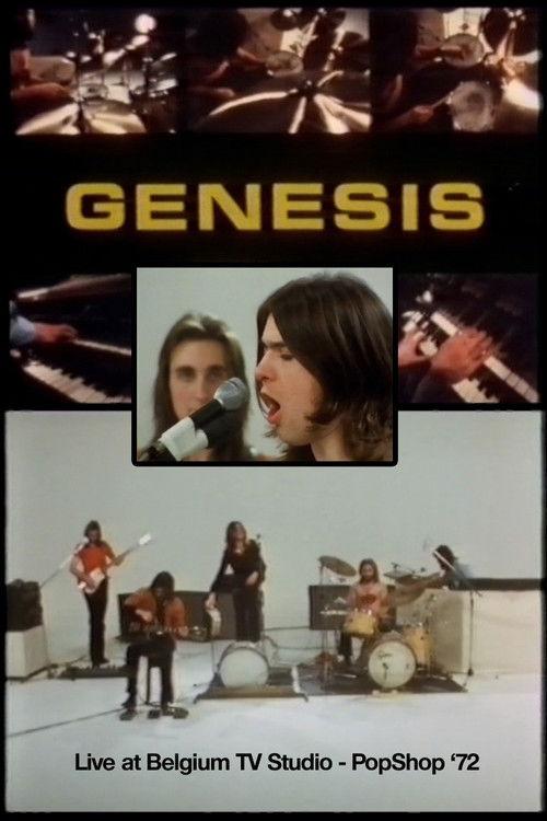 Genesis - Live at Belgium TV Studio, PopShop'72 1972 official movie poster