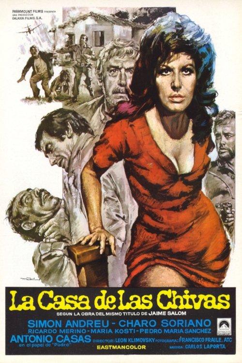 La casa de las Chivas 1972 official movie poster