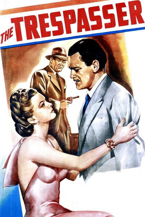 The Trespasser 1947 official movie poster