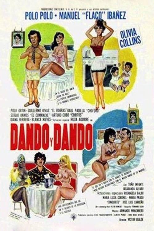 Dando y dando 1990 official movie poster