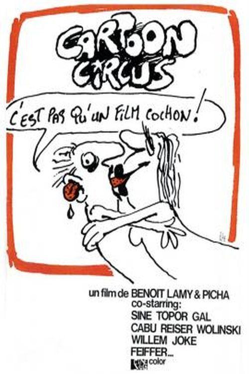 Cartoon circus 1972 official movie poster