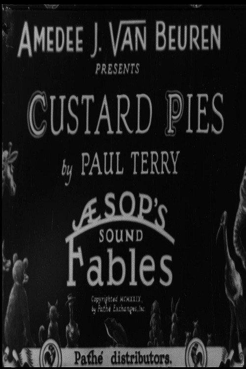 Custard Pies 1929 official movie poster