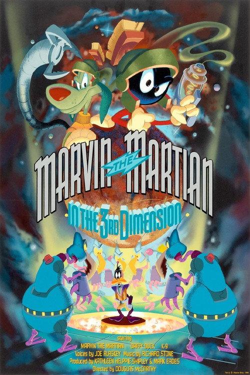 Marvin the Martian in the Third Dimension 1996 official movie poster