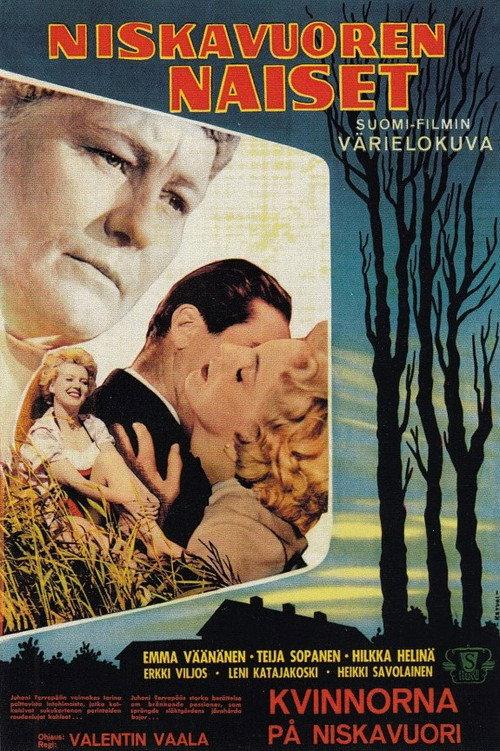 Niskavuoren naiset 1958 official movie poster