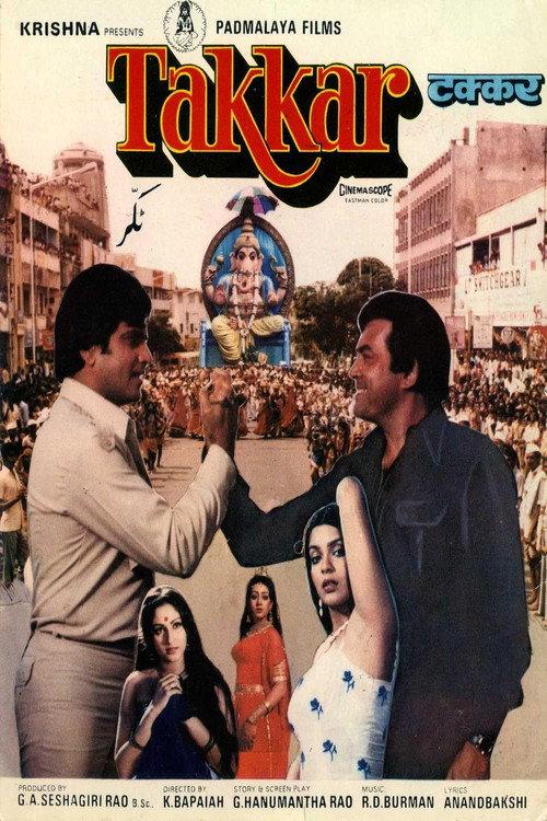 Takkar 1980 official movie poster