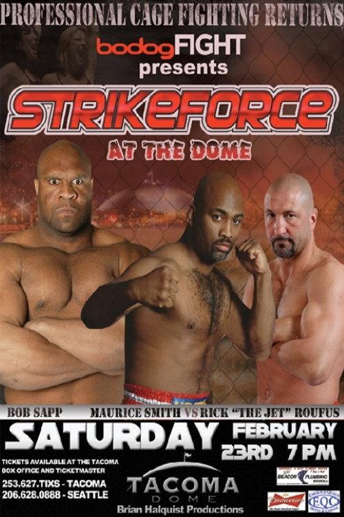 Strikeforce: At the Dome 2008 official movie poster