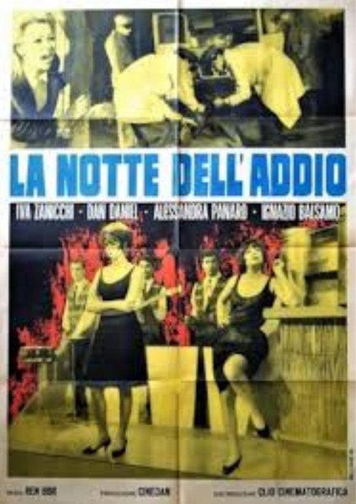 La notte dell'addio 1966 official movie poster