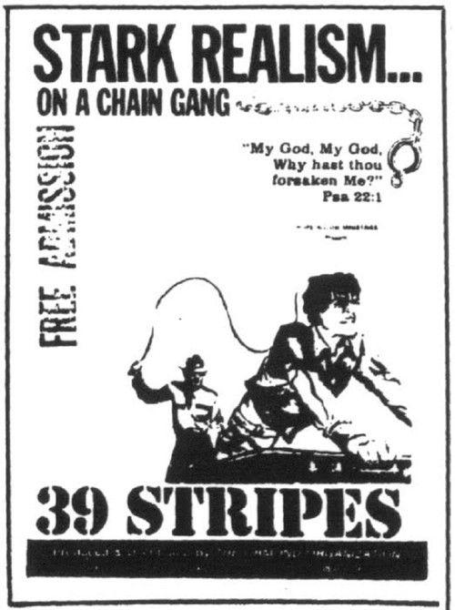 39 Stripes 1979 official movie poster