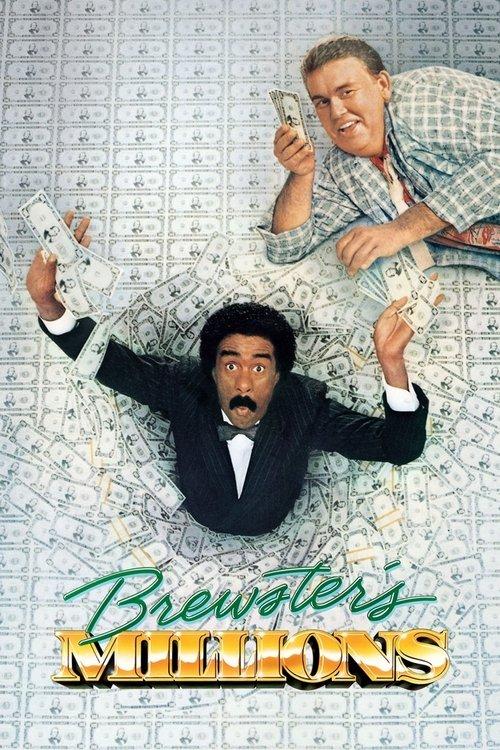 Brewster's Millions 1985 official movie poster
