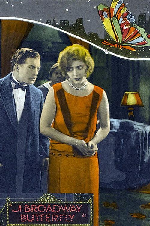A Broadway Butterfly 1925 official movie poster