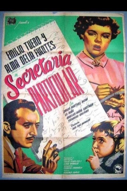 Secretaria particular 1952 official movie poster