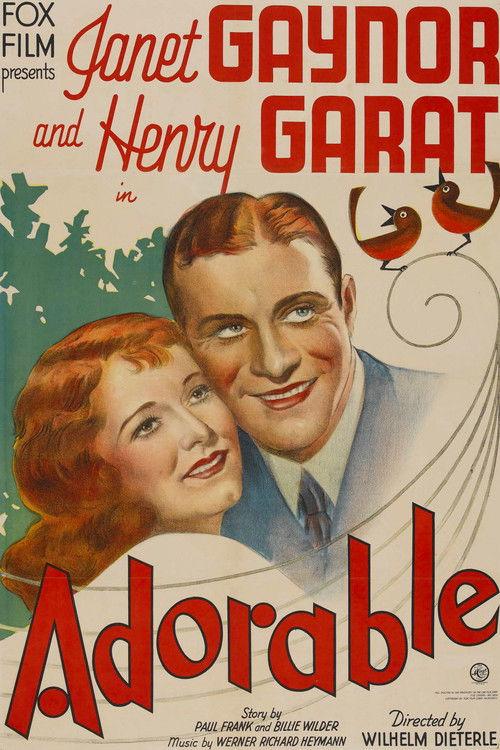 Adorable 1933 official movie poster