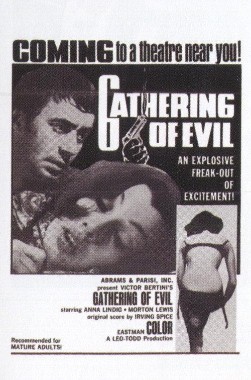Gathering of Evil 1969 official movie poster