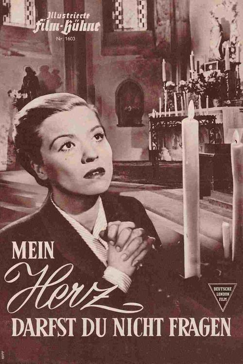 Don't Ask My Heart 1952 official movie poster