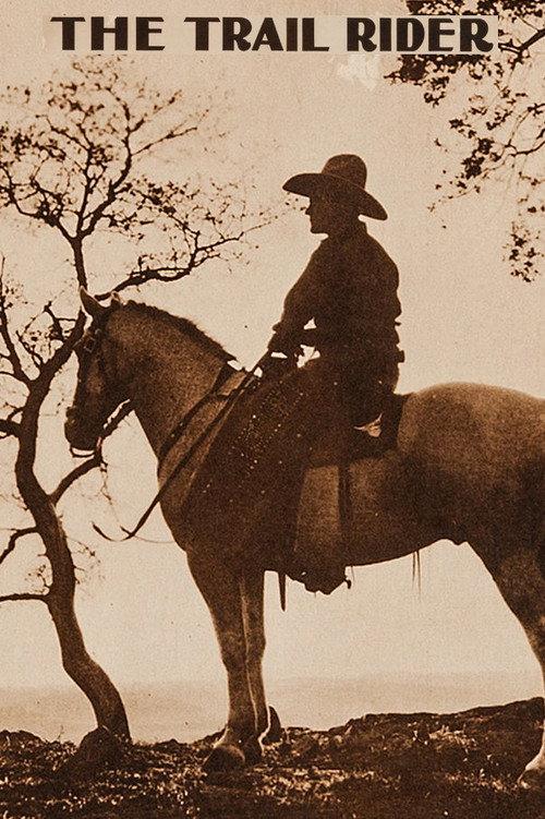 The Trail Rider 1925 official movie poster