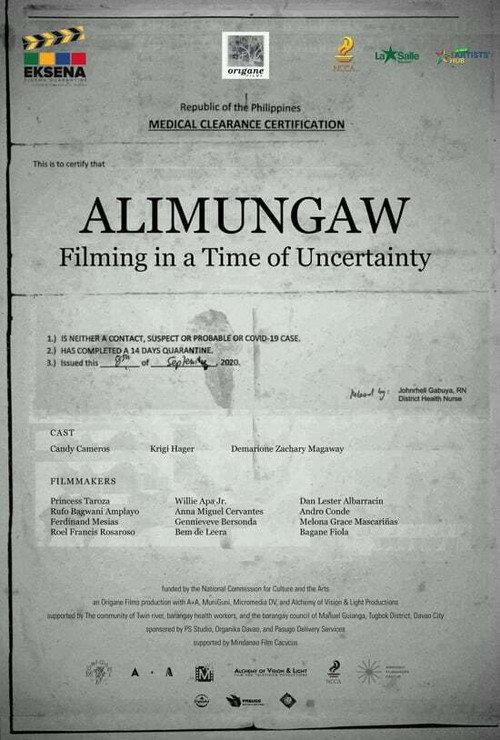 Alimungaw: Filming In A Time Of Uncertainty 2021 official movie poster