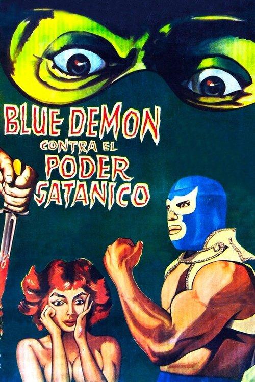 Blue Demon vs. the Satanic Power 1966 official movie poster