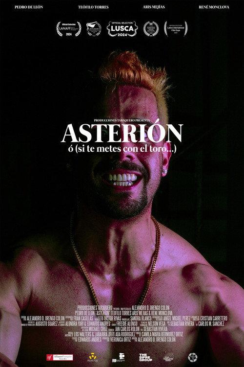 Asterion: or, (if you mess with the bull...) 2024 official movie poster