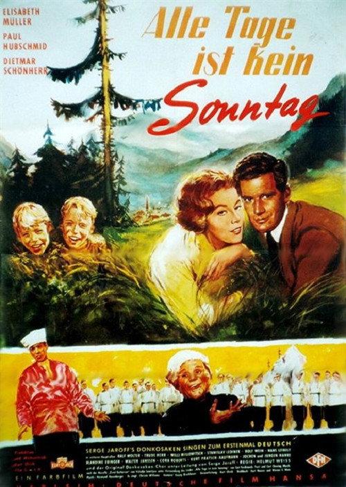 Everyday's not Sunday 1959 official movie poster