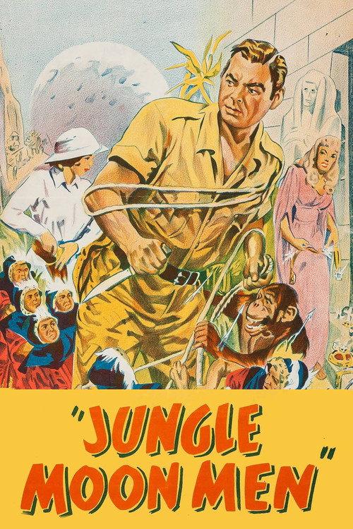 Jungle Moon Men 1955 official movie poster