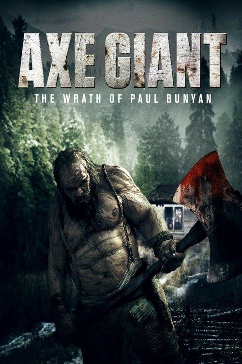 Axe Giant: The Wrath of Paul Bunyan 2013 official movie poster