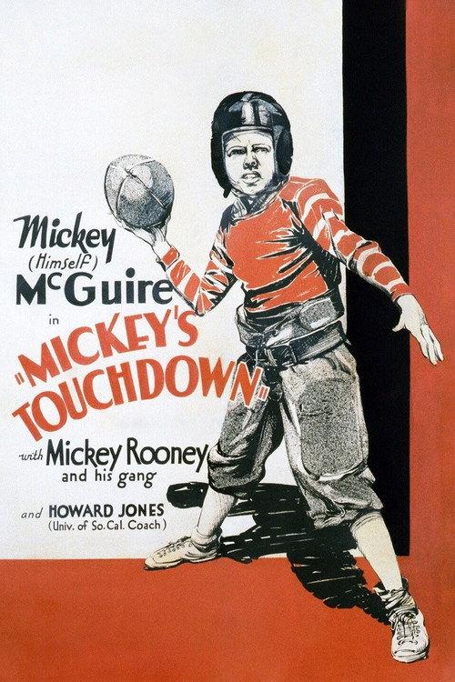 Mickey's Touchdown 1933 official movie poster