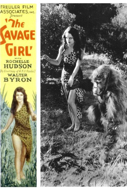 The Savage Girl 1932 official movie poster