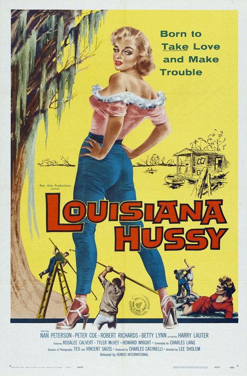 The Louisiana Hussy 1959 official movie poster
