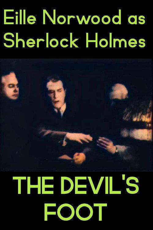 The Devil's Foot 1921 official movie poster