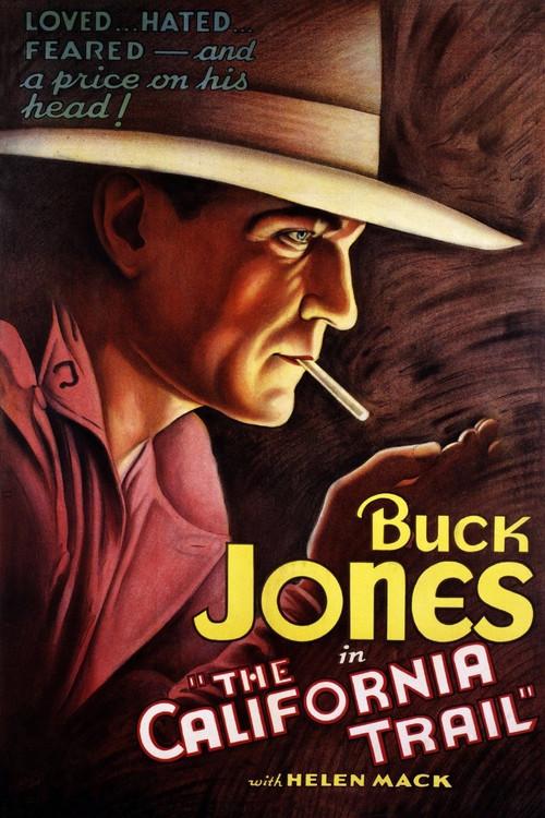 The California Trail 1933 official movie poster