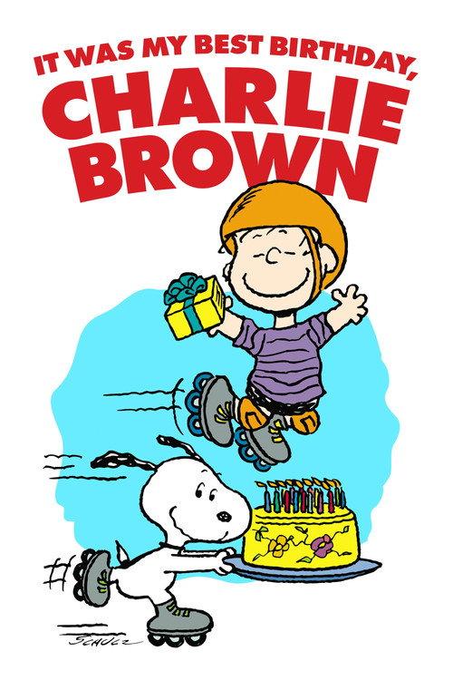 It Was My Best Birthday Ever, Charlie Brown! 1997 official movie poster