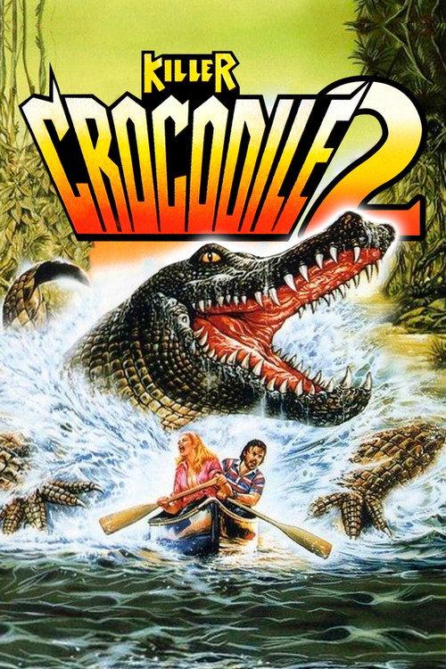 Killer Crocodile 2 1990 official movie poster