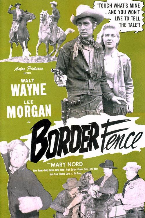 Border Fence 1951 official movie poster