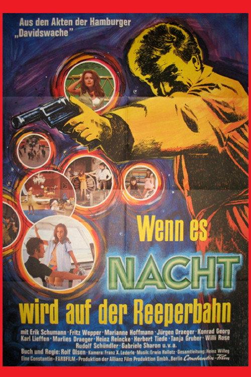 When Night Falls on the Reeperbahn 1967 official movie poster