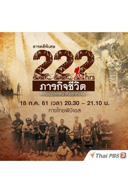 222 Hours: Thai Cave Rescue 2018 official movie poster