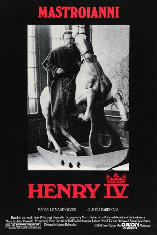 Henry IV 1984 official movie poster