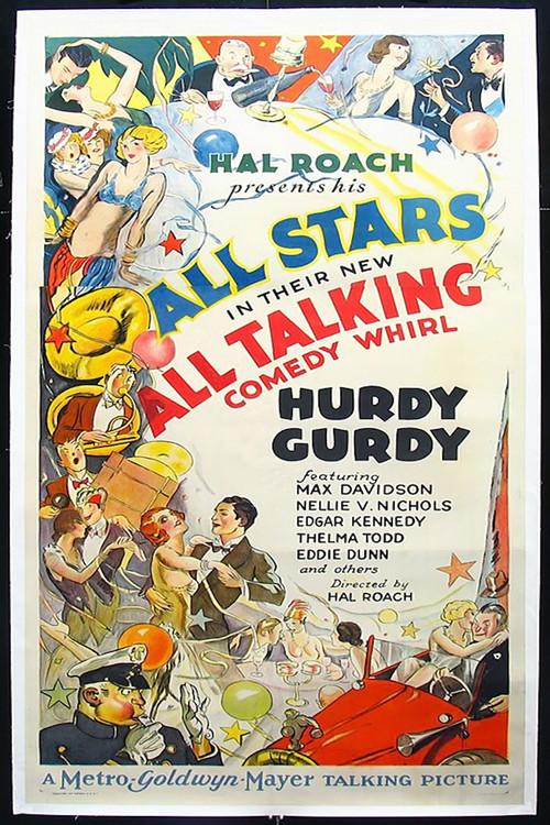 Hurdy Gurdy 1929 official movie poster