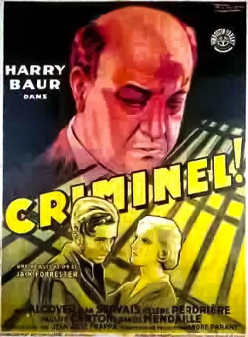 Criminal 1933 official movie poster
