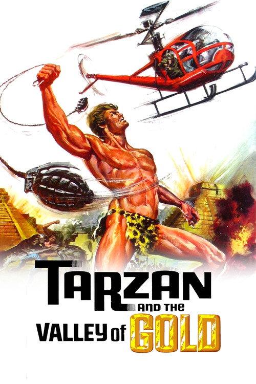 Tarzan and the Valley of Gold 1966 official movie poster