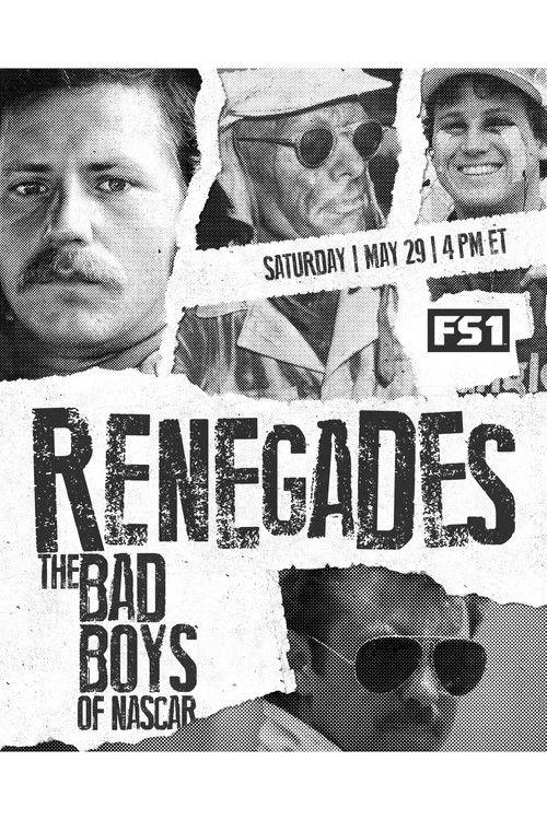 Renegades: The Bad Boys of NASCAR 2021 official movie poster
